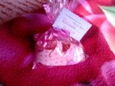 Sapatinho de E.V.A Rosa de poá