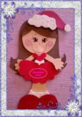 Boneca Menina Noel