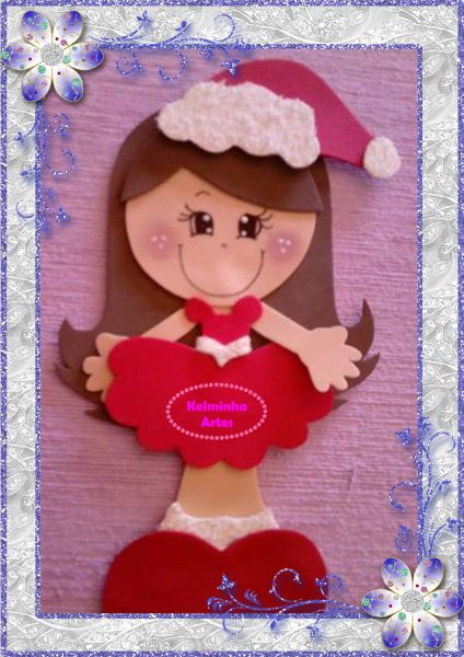 Boneca Menina Noel